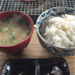 土地食庵 ばんから - 塩唐辛子、柚子胡椒をスダンバイ