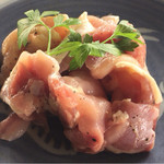 看板地鶏「豊のしゃも」