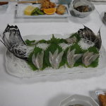 小樽料理 海月 - 小樽産　八角の刺身姿盛り　