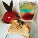 アルチザン・パティシエ・イタバシ - 絹フロマージュ、グリオット、あじさいゼリー