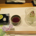 新ばし 星野 - お造り2点