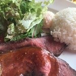 渡辺 - 肉ランチ　ローストビーフ