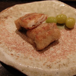 虎白 - 揚物：鰻・銀杏(2015/10)