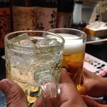 フリーダム ロード - H.27.10.31.夜 ハイボール vs 生ビール