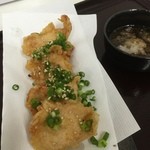 うどん屋 基蔵 - とり天 