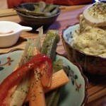 和伊ん食堂 ハコ - ピクルス・ポテサラ