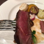 ロレオール田野畑 - 短角牛のステーキ…アップ！