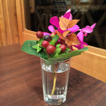 ロレオール田野畑 - テーブルの花