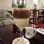 銀座みゆき館 - アイスカフェオレ