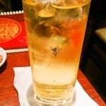 海輝 - 緑茶ハイ(210円)