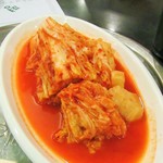 平壌玉流酒家 - キムチ。