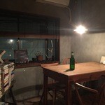 2015/10/23 奥のテーブル席