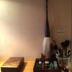 みかわ 是山居 - 3Fの待合室（美術品展示サロンになってる）