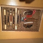 みかわ 是山居 - 3Fの待合室（美術品展示サロンになってる）