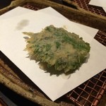 みかわ 是山居 - ウニの大葉はさみ揚げ