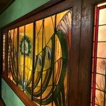 みかわ 是山居 - 店内・内壁のステンドグラス