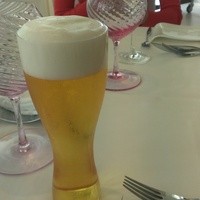 リストランテ　ウミリア - 生ビール800円・やや小ぶり