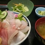 和の粋 - 2015.11.2 海鮮丼ランチ 小盛