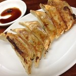 ラーメン神山 - H.27.11.1.夜 餃子 350円→ビールセット 500円