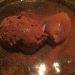 ラ・ブランシュ - 濃厚生チョコとチョコアイス