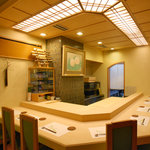 寿司 髙はし - カウンター席