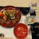 庭園の宿 石亭 - 先付、前菜、清汁仕立、椀物