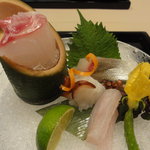 庭園の宿 石亭 - 造里、氷鉢