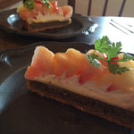 ハングカフェ - 2015.8.2  桃のケーキ
