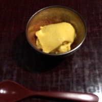 うち山 - デザート　南瓜の豆乳和え