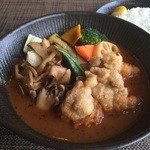 Lavi - とり天きのこto野菜カレー