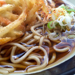 Jindaijisoba - かき揚げそば、関東風スープ