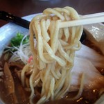 支那そば 無双庵 - えびそば730円大盛60円増／27年11月