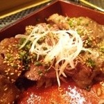 GINZA KOSO - 和牛切り落とし重1500円