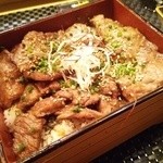 GINZA KOSO - 和牛切り落とし重1500円
