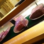 GINZA KOSO - カウンターの肉