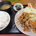 とり雅 - 焼き鳥定食はなんと６００円