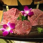 焼肉 コギヤ - 赤盛り（赤身盛り合わせ）3,480円