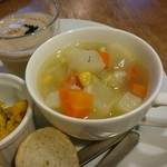 カフェむぎわらい - スープアップ