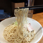 自家製麺 伊藤 - 201510 低加水でコリコリした独特の食感の自家製麺