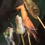 魚 串 ＢＡＲ - 名物5種盛り