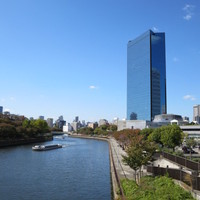 すし乾山 ホテルニューオータニ大阪店 - 天気が良かったです。