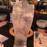 大衆酒場 - レモンチューハイ350円　※2015年10月