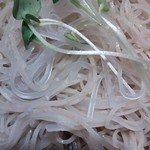 菊屋らん丸 - 大根そば￥950の千切り大根と極細十割蕎麦（H26.7.26撮影）