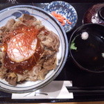 東京牛丼 牛の力 - 牛力丼_赤