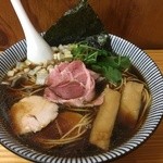 煮干しそば黒醤油