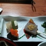 姫のそば ゆかり庵 - 春菊の良いかおり～柚子味噌の香り～