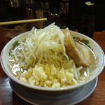 活龍 - 豚そば 730円 野菜にんにく増し