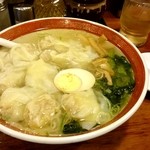 広州市場 五反田店 - 20150914 広州雲呑麺