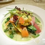 ル・ジャルダン・デ・サヴール - Le Gargouillou de legumes par chef Michel Bras