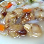 天宝閣 - 酢豚（酢排骨）